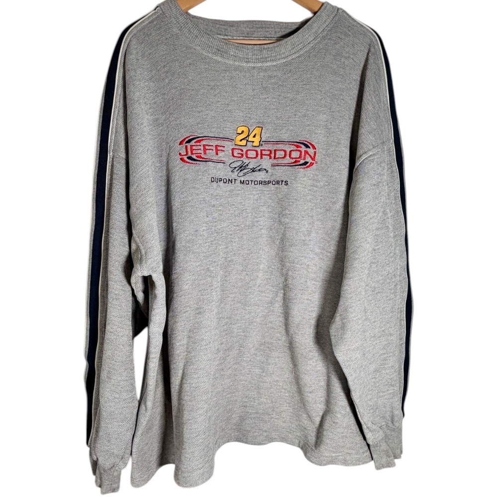 Chase Authentics NASCAR Jeff Gordon Dupont Motorsports Crewneck Sweatshirt XL